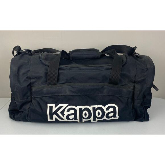 VTG Y2K Kappa spell-out graphic large tote travel gym duffel bag - Picture 1 of 8
